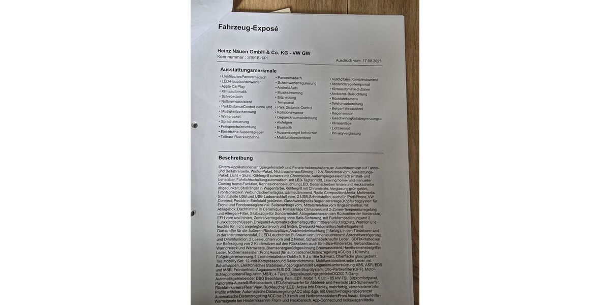 VW Polo 52.300 km 16.000 &euro; Krefeld 47803