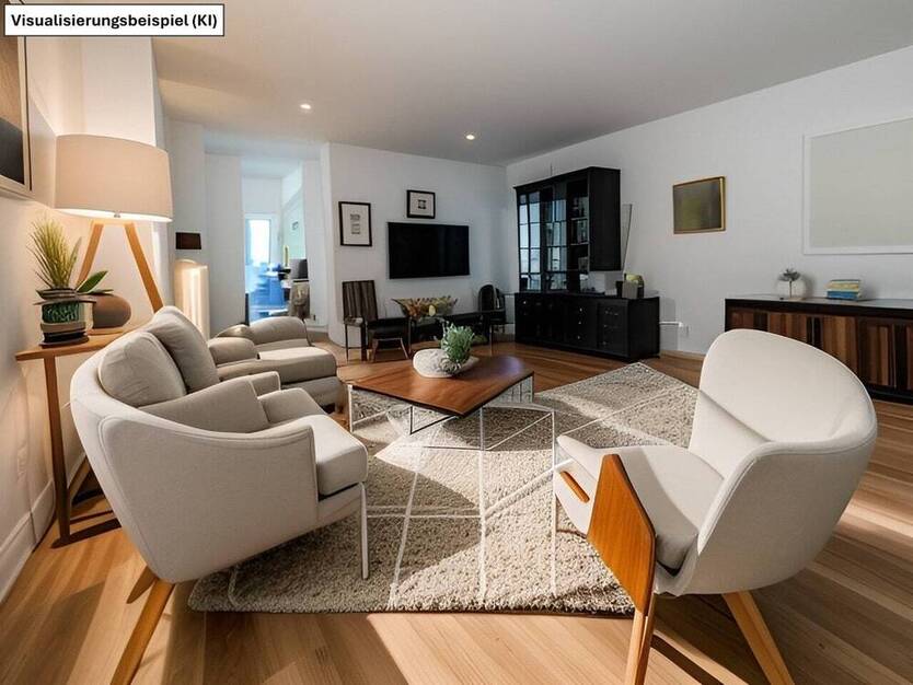 Modern, gepflegt: 3-Zimmer-Wohnung mit Balkon, 2 Bädern & Garage