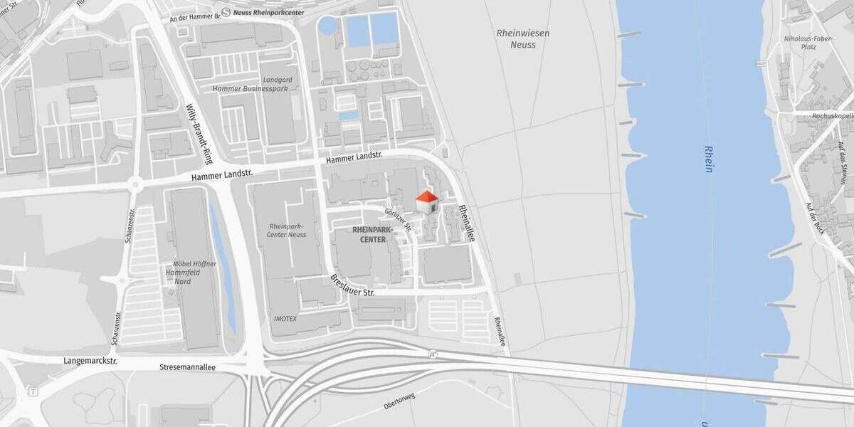 Etagenwohnung Neuss Hammfeld - 2 Zimmer, 60 m&sup2;, 199.000&euro; | Angebot:25682144