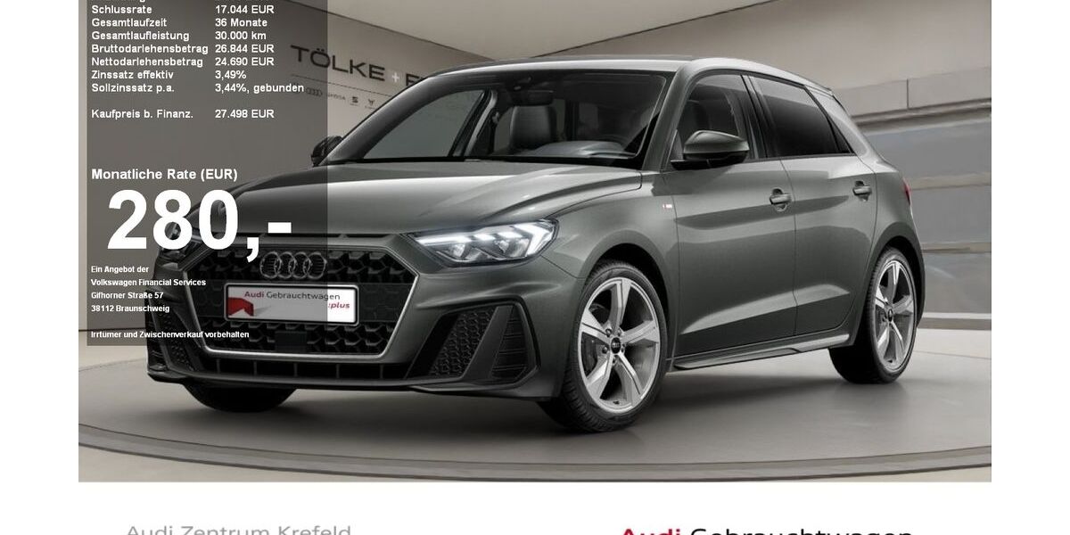 Audi A1 9.364 km 27.298 &euro; Krefeld 47805