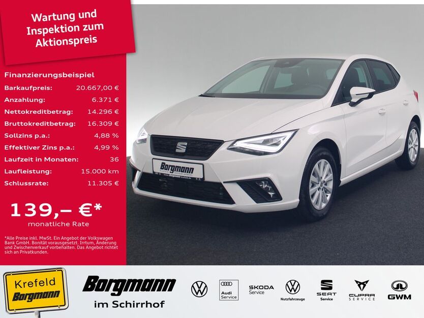Seat Ibiza 4.850 km 20.667 € Krefeld 47803