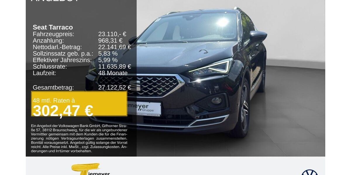 Seat Tarraco 93.483 km 20.940 &euro; Oberhausen 46047