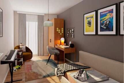 Barrierefreie 3-Zimmer-Wohnung mit Loggia in Südausrichtung 3 zimmer