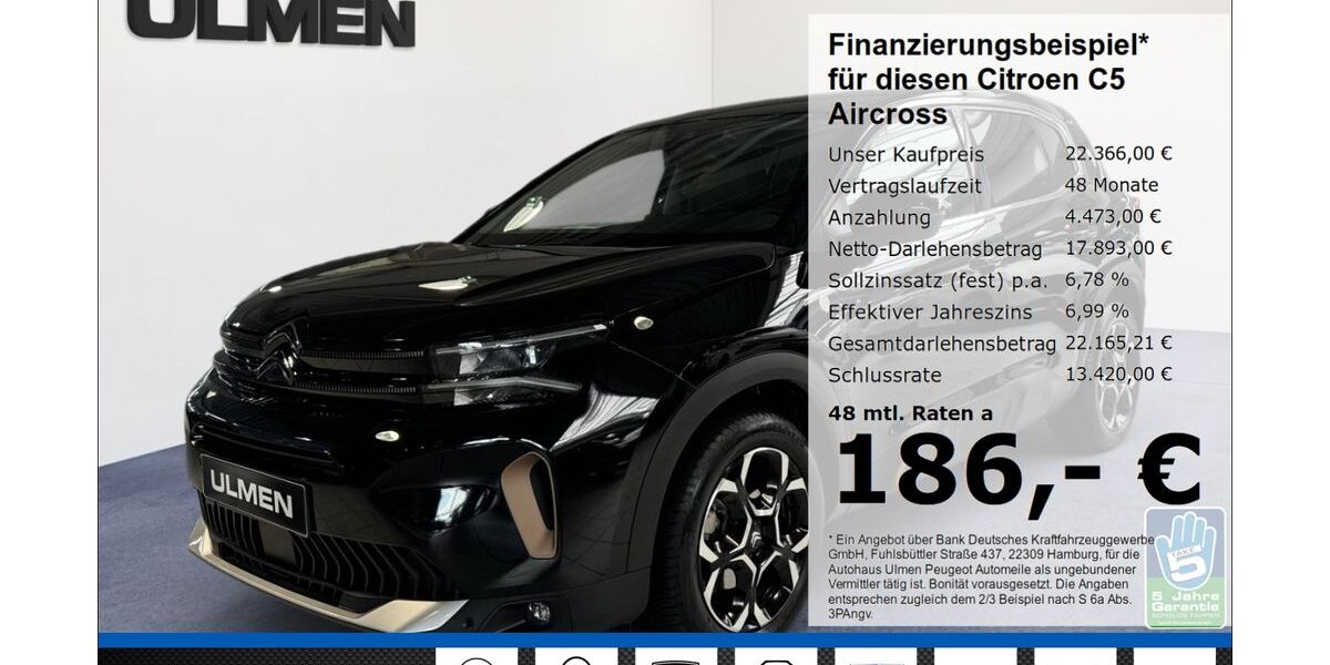 Citroen C5 Aircross 23.902 km 22.366 &euro; Düsseldorf 40233