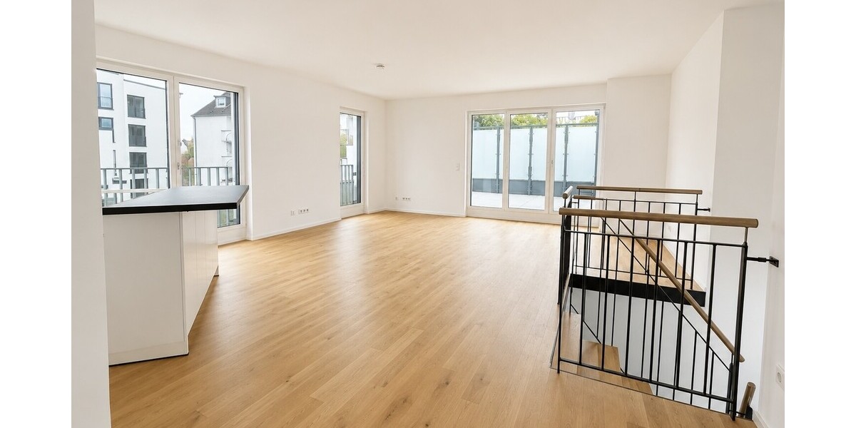 Provisionsfrei!!! Haus-im-Haus-Konzept Exklusive Maisonettewohnung mit 15 m² Dachterrasse Erstbezug in Bilk - Maisonettenwohnung Düsseldorf Stadtbezirk 3 | Angebot:27103474