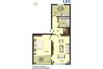 Etagenwohnung Ratingen Tiefenbroich - 2 Zimmer, 55 m&sup2;, 609&euro; | Angebot:26478016