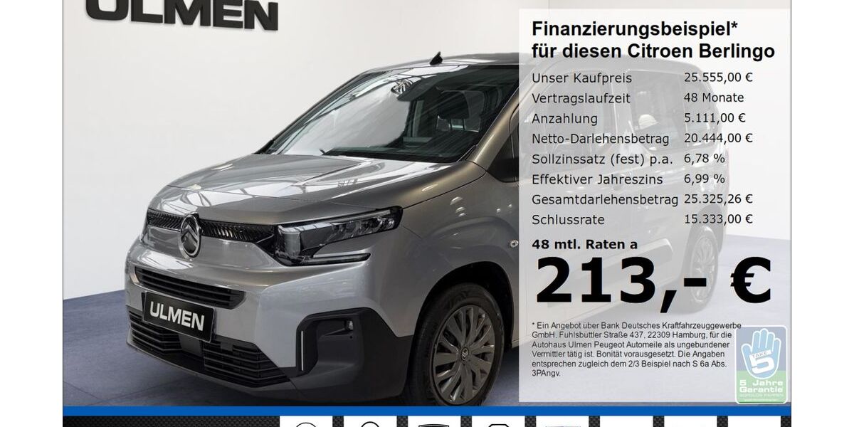 Citroen Berlingo 18.954 km 25.555 &euro; Düsseldorf 40233