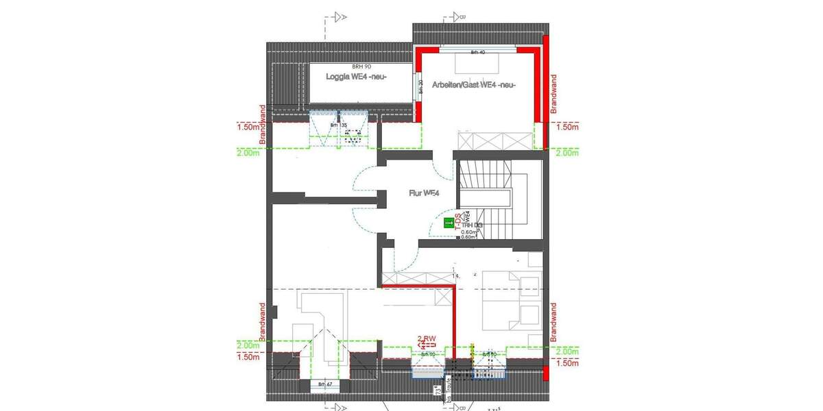 Exklusive 3-Zimmer Altbau-Wohnung mit Dachloggia - kernsaniert 2025 3 zimmer