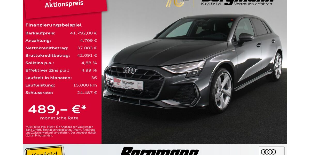 Audi A3 1.010 km 40.993 &euro; Krefeld 47803