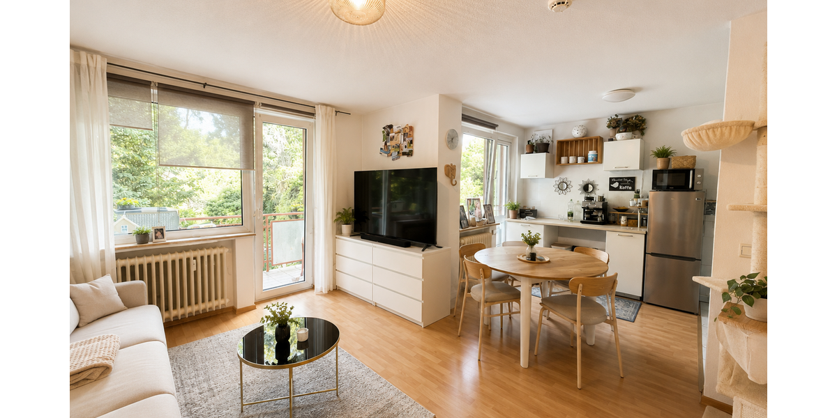 Etagenwohnung Düsseldorf Stadtbezirk 8 - 2 Zimmer, 47 m&sup2;, 165.000&euro; | Angebot:27163034