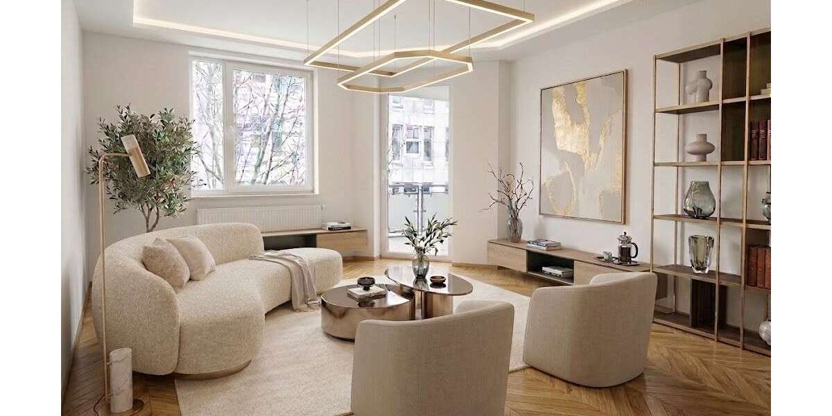 Etagenwohnung Düsseldorf Oberbilk - 4 Zimmer, 89 m&sup2;, 489.000&euro; | Angebot:25812702