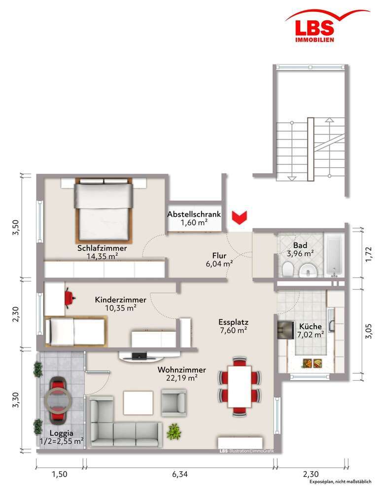 Wohnung zum Kaufen in Monheim 235.000 € 76 m²