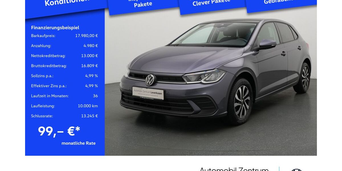 VW Polo 29.840 km 17.380 &euro; Leverkusen 51379