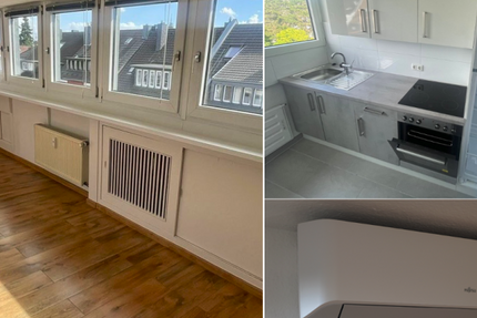 Provisionsfrei* SOFORT FREI! Rhein-nah - 2-Zm Penthouse Oberkassel - renoviert, Klimaanlage Einbauküche 55m² - Haus Düsseldorf Oberkassel | Angebot:27074522