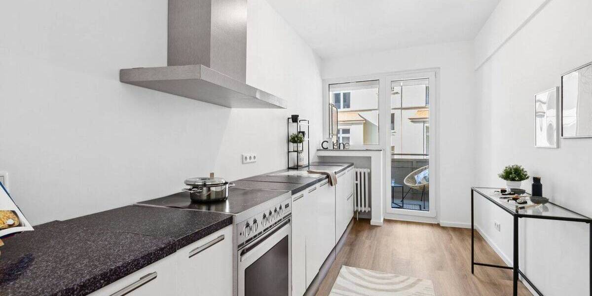 Etagenwohnung Düsseldorf Pempelfort - 3 Zimmer, 90 m&sup2;, 424.900&euro; | Angebot:26204024