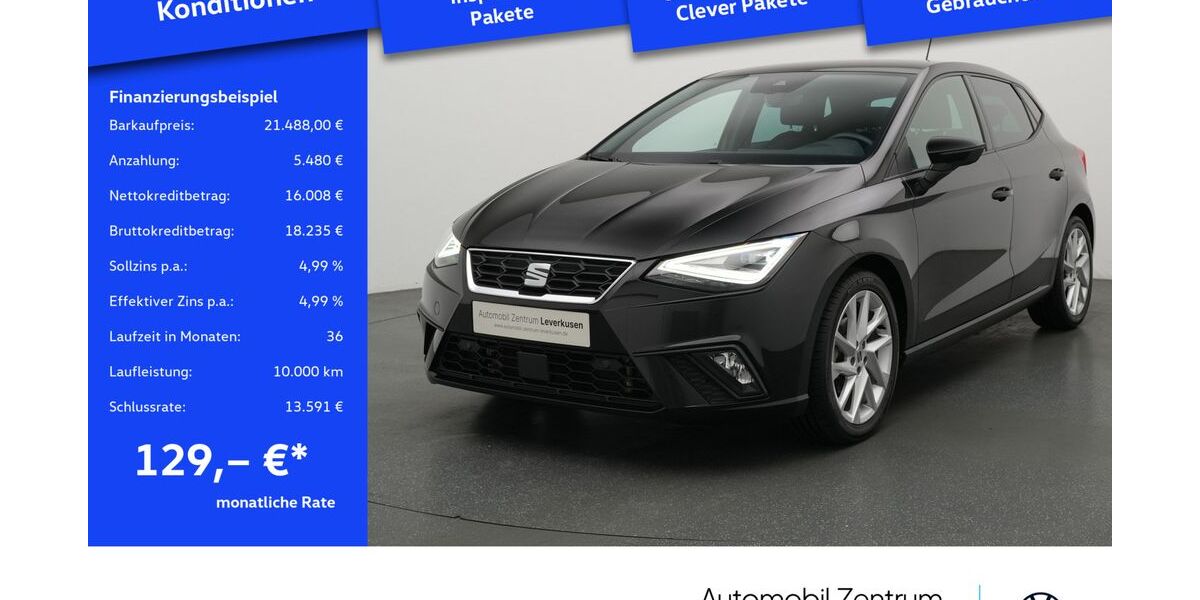 Seat Ibiza 51.727 km 21.488 &euro; Leverkusen 51379
