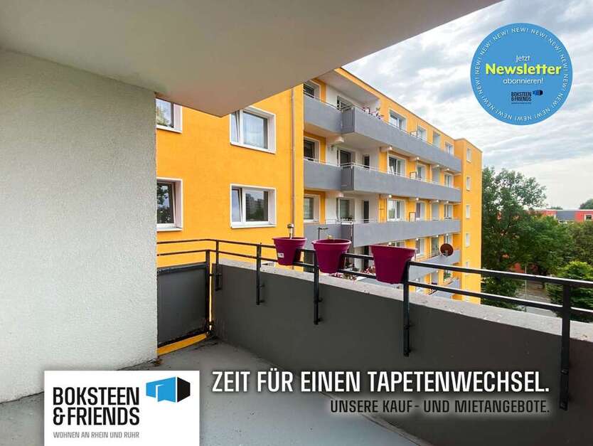 Wohnung zum Mieten in Duisburg 460 € 60.75 m²
