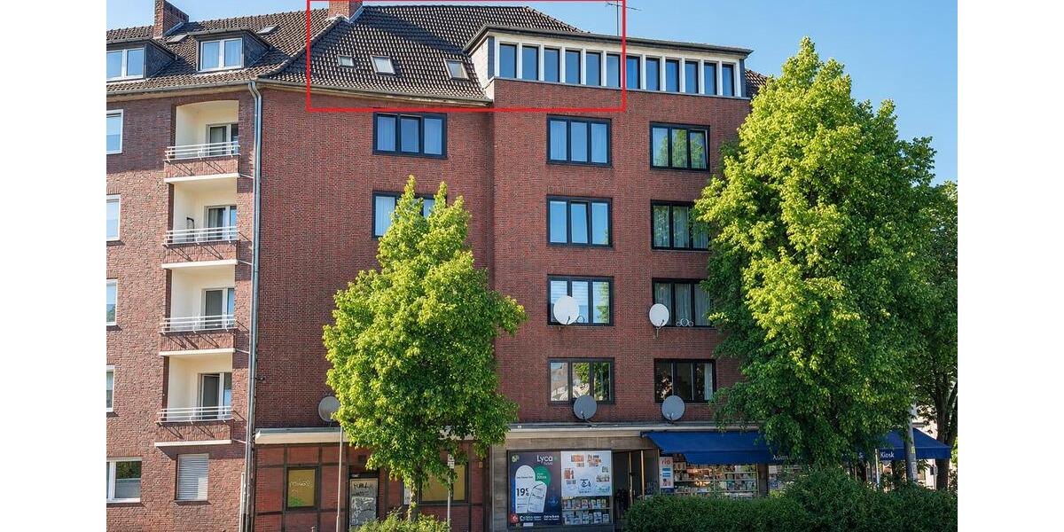 Dachgeschoßwohnung Düsseldorf Stadtbezirk 3 - 2 Zimmer, 58 m&sup2;, 219.000&euro; | Angebot:27231079