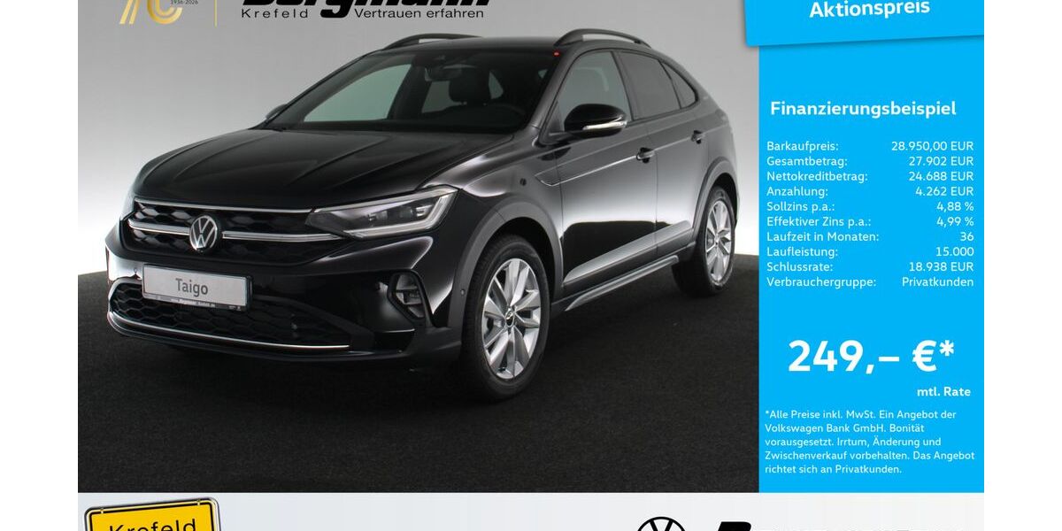 VW Taigo 5.000 km 26.450 &euro; Krefeld 47803