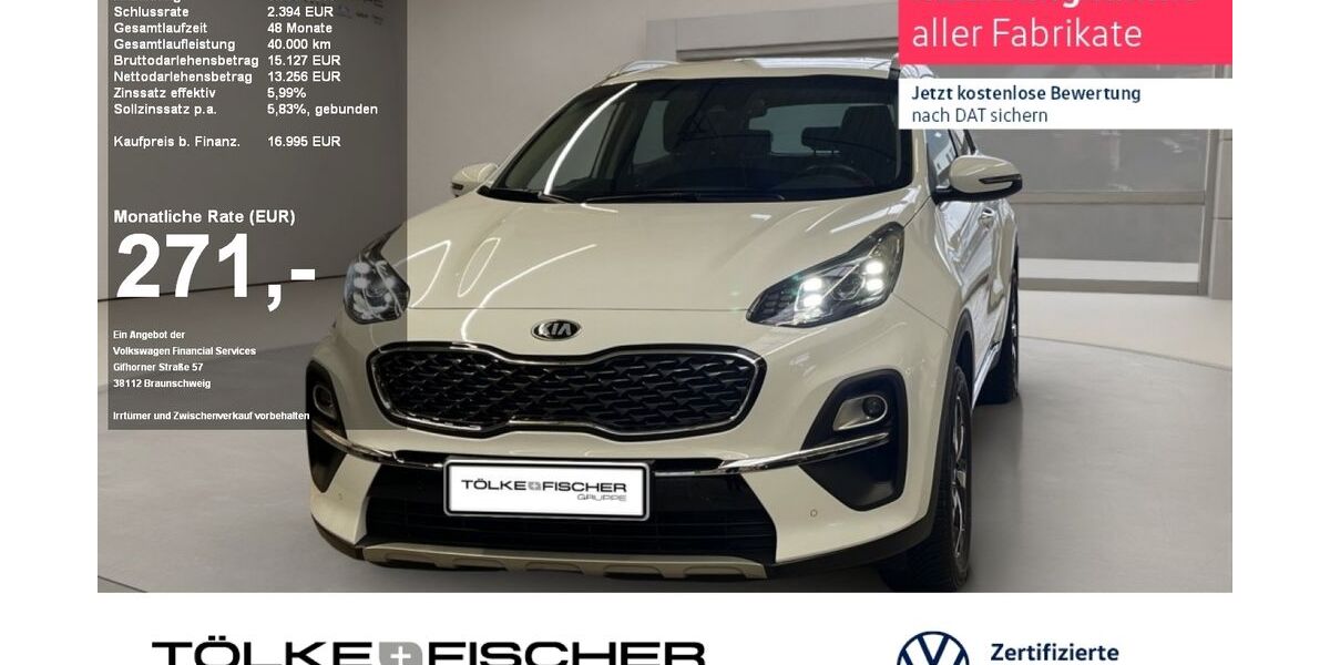 Kia Sportage 41.414 km 16.995 &euro; Krefeld 47805