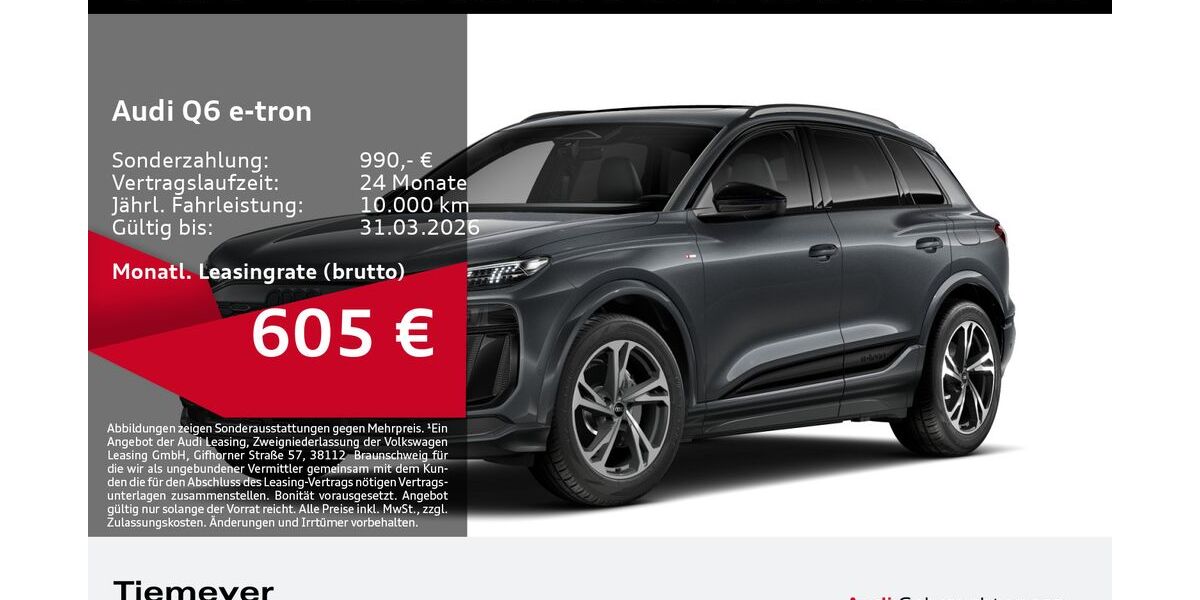 Audi Q6 e-tron 11.686 km 68.770 &euro; Remscheid 42897