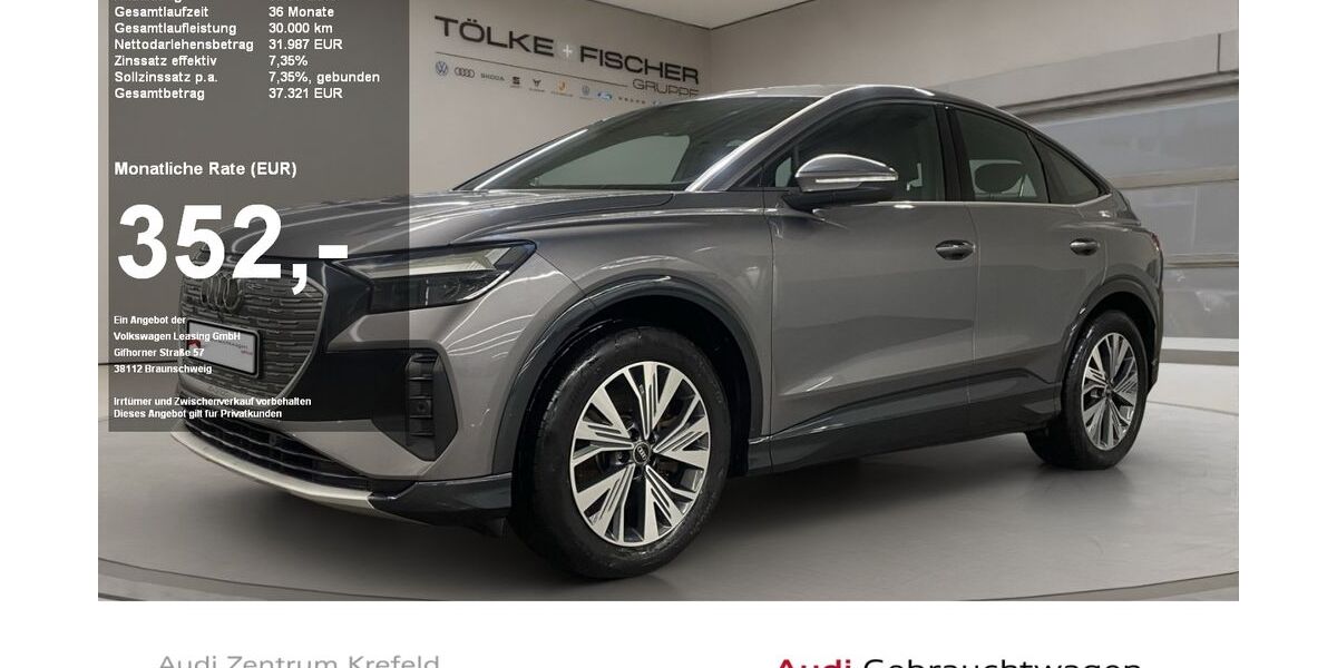 Audi Q4 e-tron 62.088 km 31.379 &euro; Krefeld 47805