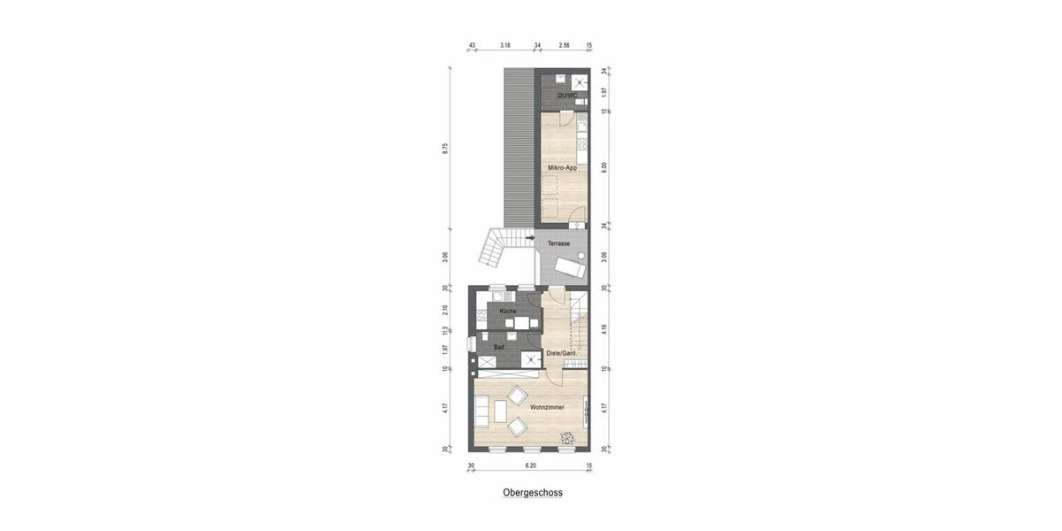 Maisonettenwohnung Mönchengladbach Süd - 4 Zimmer, 98 m&sup2;, 239.500&euro; | Angebot:27136714