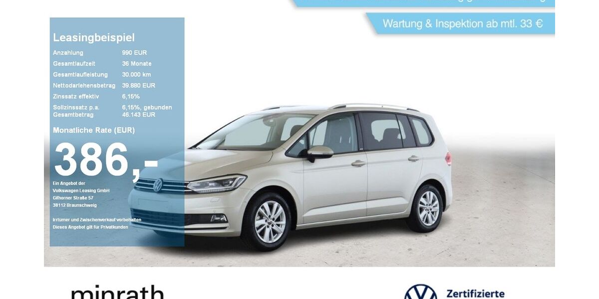 VW Touran 2.978 km 39.380 &euro; Moers 47441