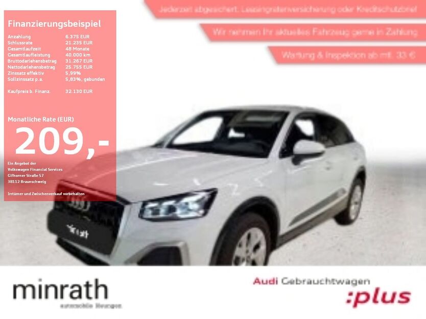 Audi Q2 5.911 km 31.680 € Moers-Hülsdonk 47441