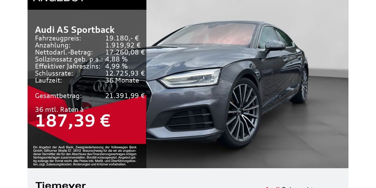 Audi A5 164.170 km 18.980 &euro; Oberhausen 46047