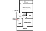 Etagenwohnung Hilden Karnap - 2 Zimmer, 72 m&sup2;, 890&euro; | Angebot:25927075