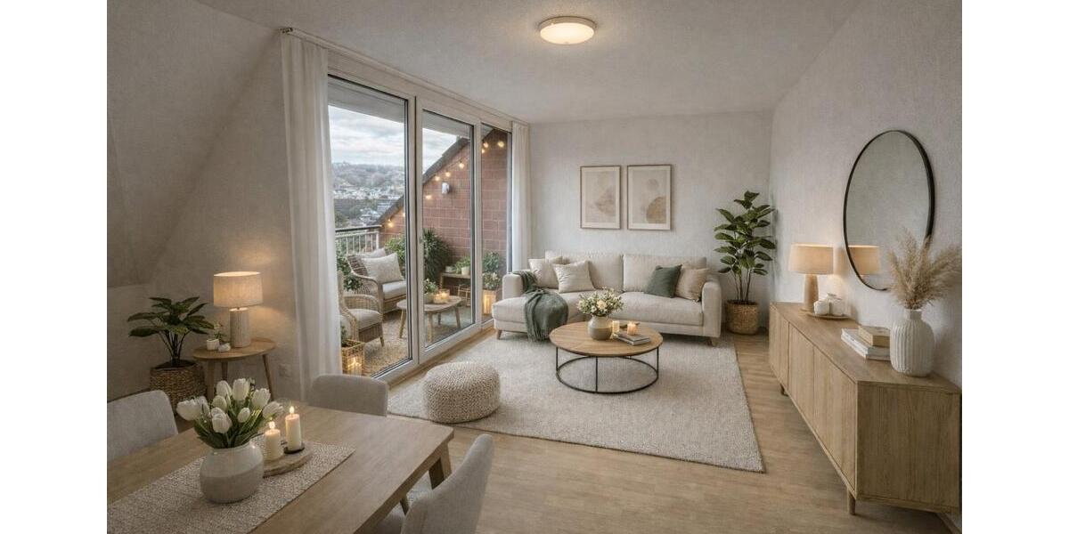 Lichtdurchflutete Dachgeschosswohnung in guter & zentraler Lage 2 zimmer