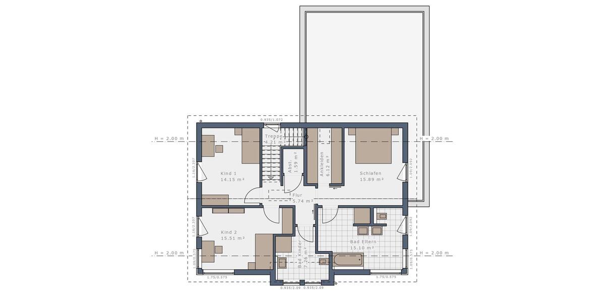 Einfamilienhaus Kaarst - 5 Zimmer, 170 m&sup2;, 3.720&euro; | Angebot:25719577