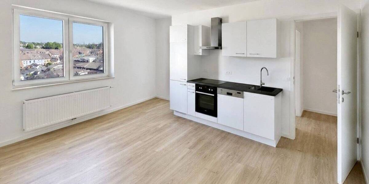 Etagenwohnung Krefeld Stadtmitte - 2 Zimmer, 52 m&sup2;, 520&euro; | Angebot:26858718