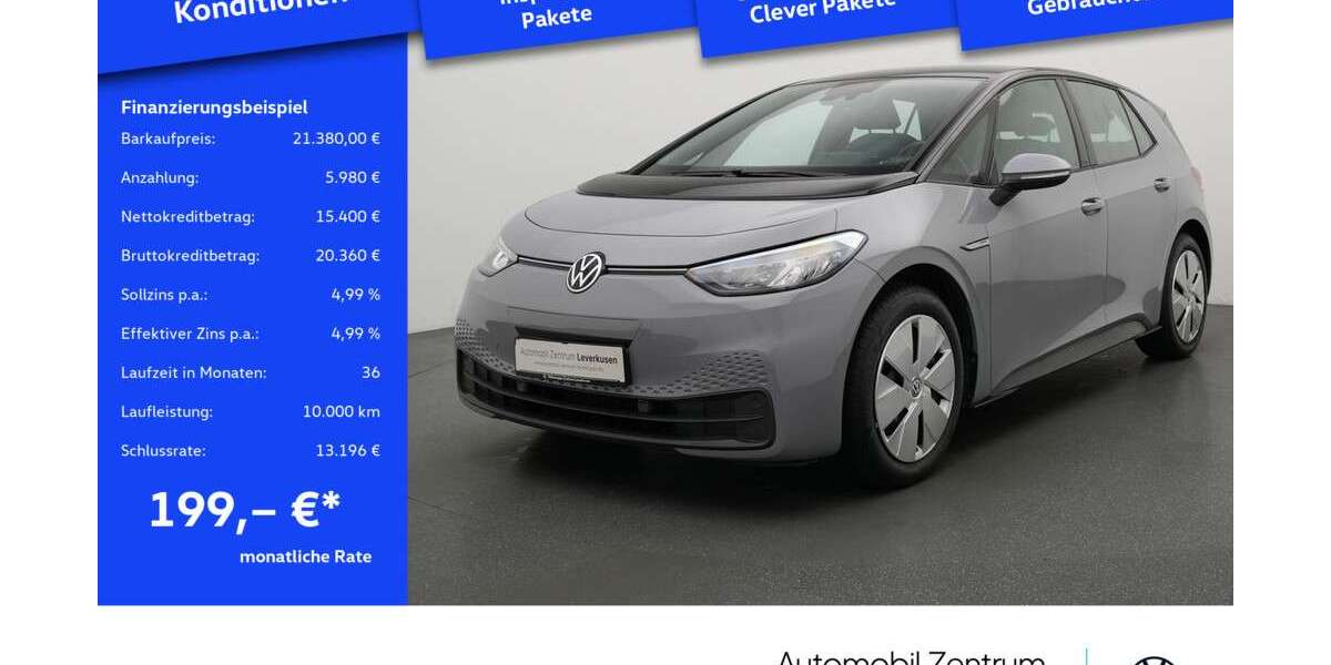 VW ID.3 34.146 km 21.380 &euro; Leverkusen 51379