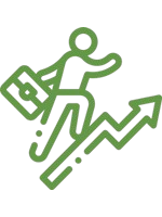 Symbol für Quereinsteiger Jobs in Düsseldorf