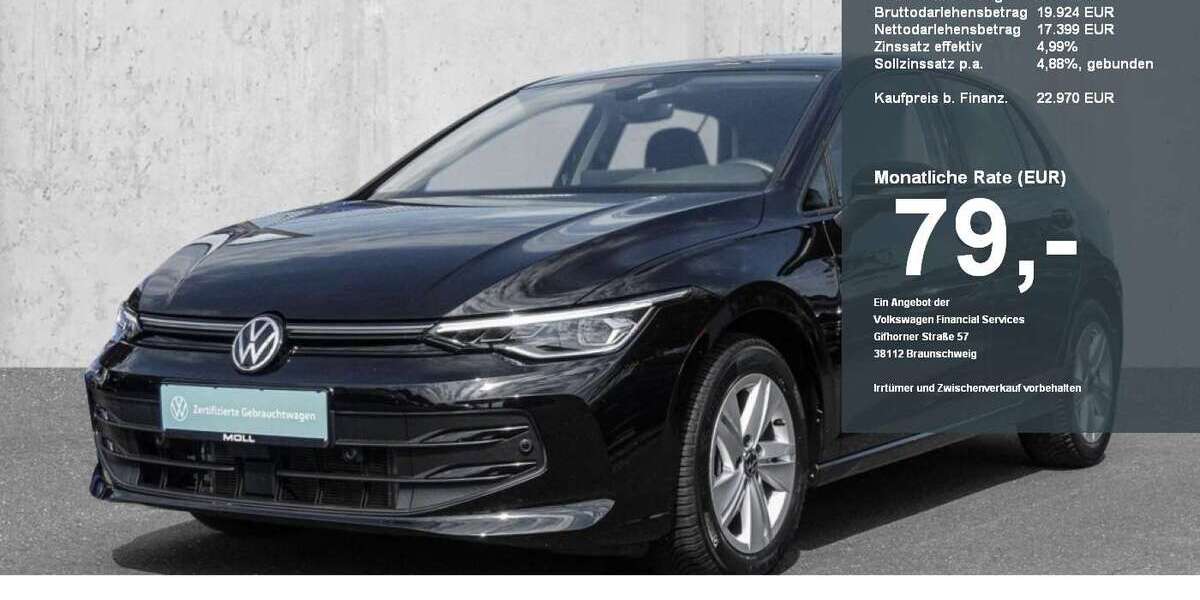 VW Golf 18.590 km 22.970 &euro; Düsseldorf 40474