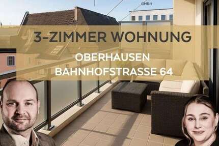 Wohnung zum Mieten in Oberhausen 1.000 € 75.44 m² 3 zimmer