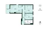 Etagenwohnung Düsseldorf Benrath - 3 Zimmer, 77 m&sup2;, 479.900&euro; | Angebot:25938558