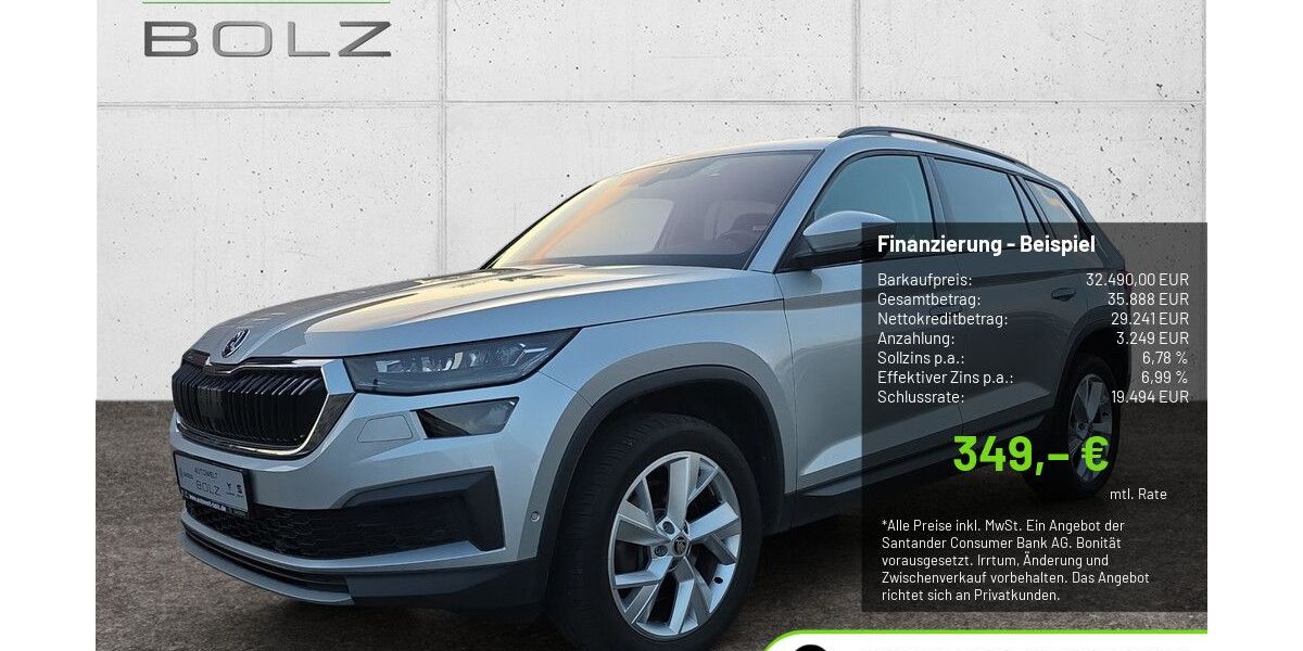 Skoda Kodiaq 73.611 km 32.490 &euro; Pulheim-Brauweiler 50259