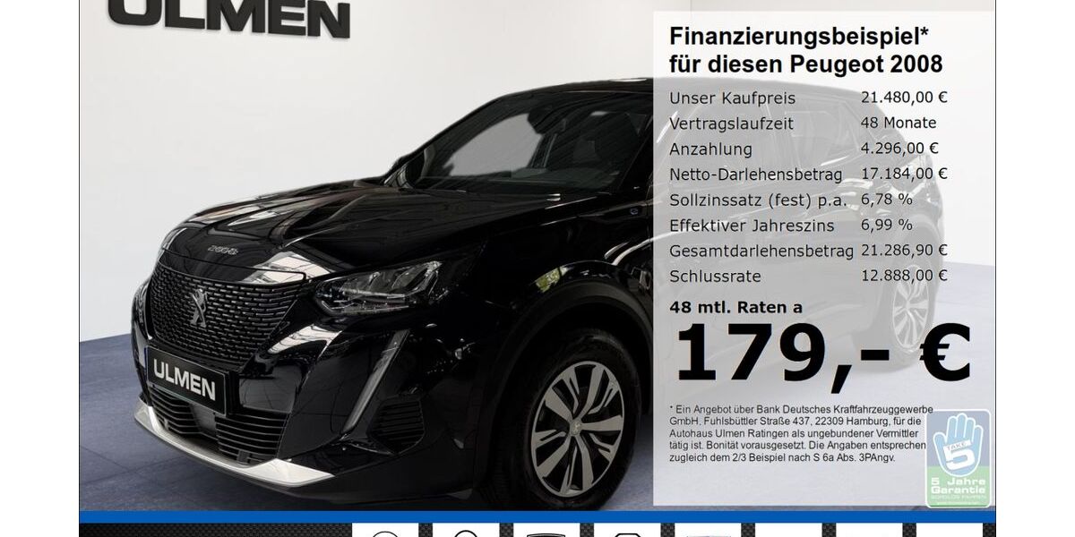 Peugeot 2008 21.801 km 21.480 &euro; Ratingen 40880