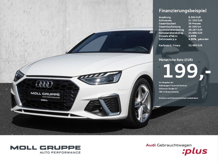 Audi A4 37.662 km 32.980 € Düsseldorf 40474
