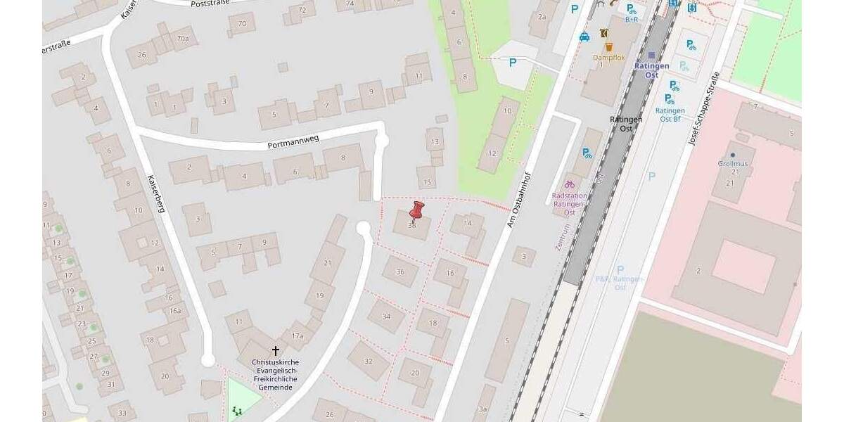 Etagenwohnung Ratingen Zentrum - 3 Zimmer, 65 m&sup2;, 214.200&euro; | Angebot:25796609