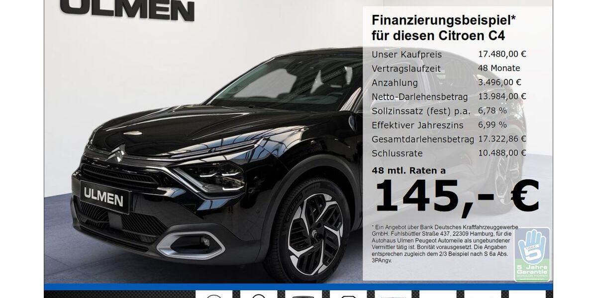 Citroen C4 33.359 km 17.480 &euro; Düsseldorf 40233