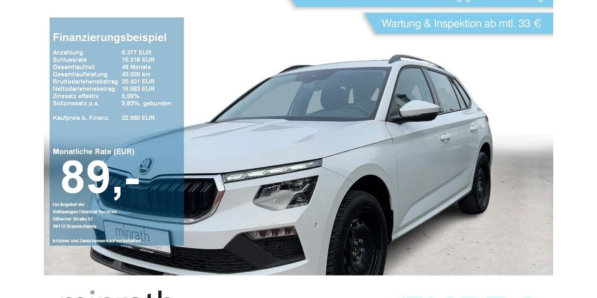 Skoda Kamiq 23.640 km 22.940 &euro; Moers 47441