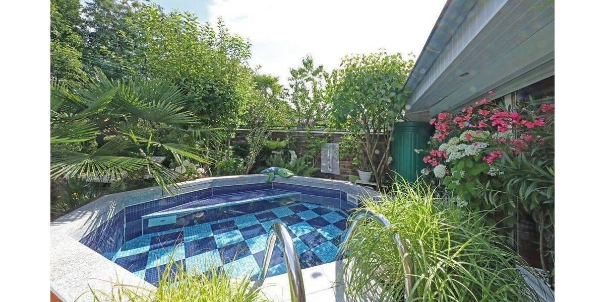 Immobilien-Richter: Saniertes Einfamilienhaus mit Pool und Traumgarten 3 zimmer