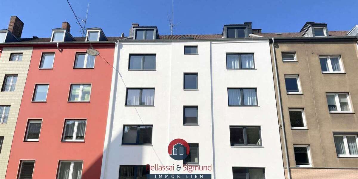 Etagenwohnung Krefeld Cracau - 2 Zimmer, 46 m&sup2;, 490&euro; | Angebot:27165935