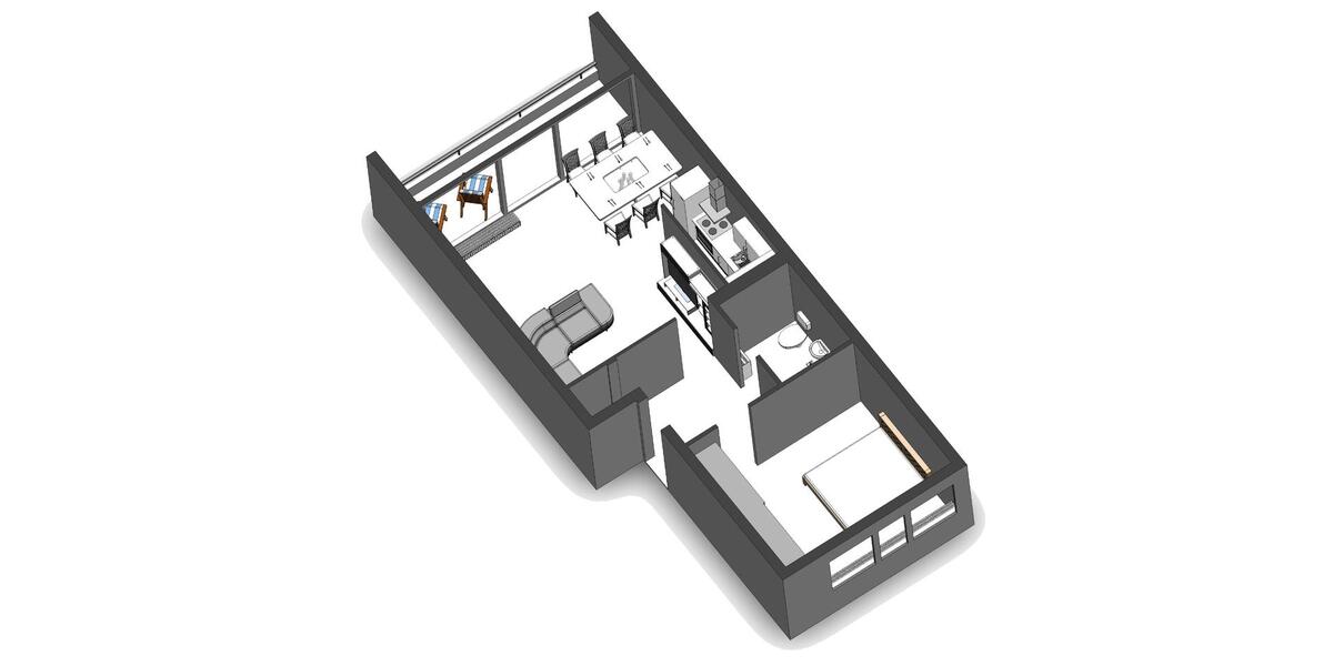 Etagenwohnung Leverkusen Opladen - 2 Zimmer, 66 m&sup2;, 185.000&euro; | Angebot:27165038