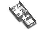 Etagenwohnung Leverkusen Opladen - 2 Zimmer, 66 m&sup2;, 185.000&euro; | Angebot:27165038