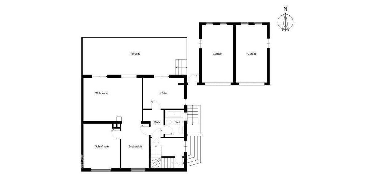 Doppelhaushälfte Düsseldorf Vennhausen - 6 Zimmer, 184 m&sup2;, 725.000&euro; | Angebot:25836514